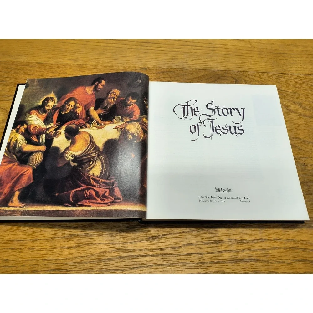 Vintage 1993 The Story of‎ Jesus: The Readers Digest Association Inc. Pre-owned
